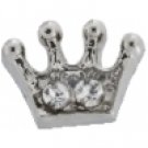 CZ Crown Charm