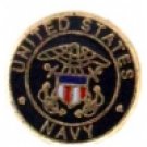 Navy Logo Charm