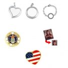 Air Force Charm Locket Set