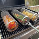 3pcs (Grill Cage + Grill Fork + Hook) Boxed Stainless Steel BBQ Grill - CODE : FY523345