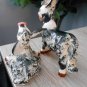 Mid century, black and white donkey, salt & pepper shakers, Japan  100