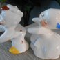 Vintage 1950s Van Tellingen Salt & Pepper Shakers Kissing Hugging Dutch Boy and Girl 101