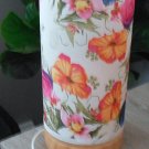 Creative Printed Cylinder Lamp with Switch Button, Warm Light, USB Powered  131