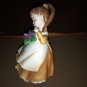 Vintage Lefton Little Girl February Birthday Figurine  154