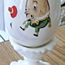 Vintage Hand Painted Arklow Humpty Dumpty Egg on Pedestal   157