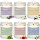 6 Pack Candles for Home Scented Aromatherapy Candles Gifts Set for Women