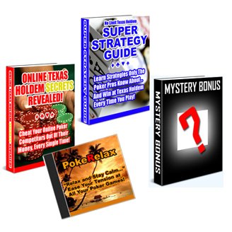 NL Texas Holdem Super Strategy Guide + BONUS package