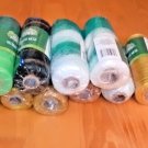 10 Roles Decorative Mesh with Metallic Accents Arts And Crafts 6"x5 yards Each