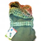 Used Eastside Collection Pet Dog Sweater Paws mopolitan Tweed Plaid Size Small