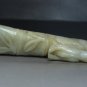 118g Chinese Antique Qing Dynasty Hetian Jade Bird Beast Figurines