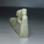 118g Chinese Antique Qing Dynasty Hetian Jade Bird Beast Figurines