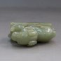 Antique Hand-Carved Jade Sheep Beast Figurines Statues