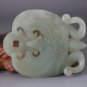 108g Antique Jade Mythical Beast Figurines Statue