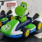 Mario Kart 8 Pull Back Yoshi Slot Car - Evolution 27730 with release machine