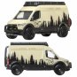 Hot Wheels 2-Pack Mercedes-Benz Sprinter Tourer / Toyota Land Cruiser Prado