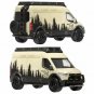 Hot Wheels 2-Pack Mercedes-Benz Sprinter Tourer / Toyota Land Cruiser Prado
