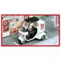 Pizza La - Tomica World Town Pizza-La Store With Delivery Bike Toy City - TOMICA