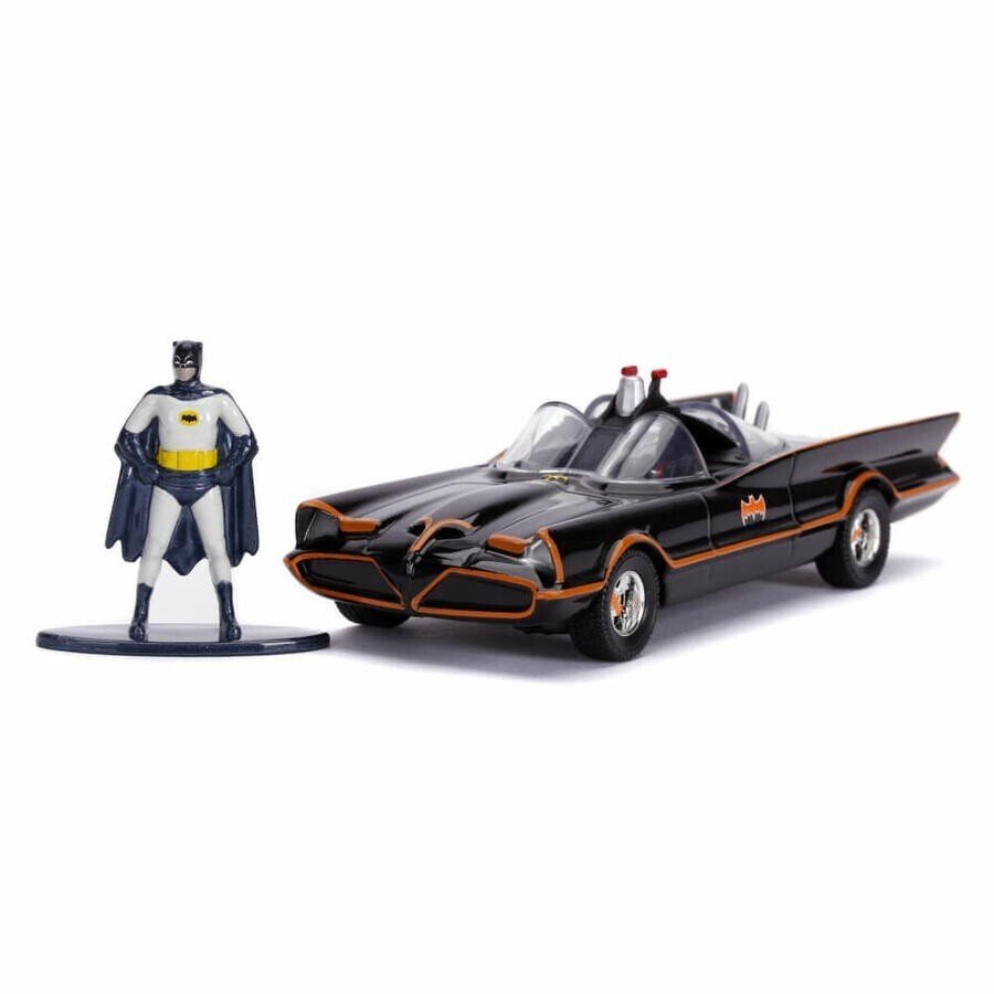DC Comics 1966 Classic TV Series Batmobile Die-cast Car with Batman - Jada Toys