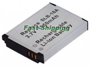 Samsung SLB-10A Li-ion Rechargeable Camera Battery
