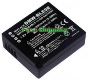 Panasonic Lumix DMC-S6, S6 camera battery DMW-BLE9
