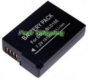 Panasonic DMW-BLD10PP camera battery, new battery 1-year warranty