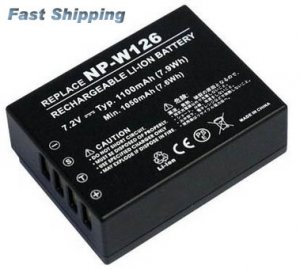 Fujifilm NP-W126 NPW126 Lithium-ion Rechargeable Digital Camera Battery