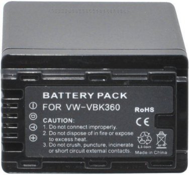 Panasonic HC-V500 HC-V500K HC-V500M HC-V500MK rechargeable camcorder battery