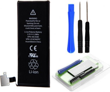 New 1430mAh 3.7V Li-ion Replacement Internal Battery for iPhone 4S 4GS + free tools