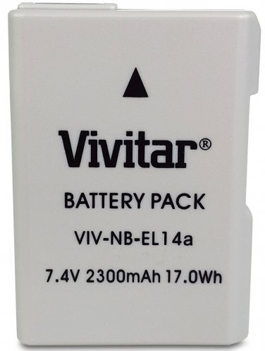 New Replacement EN-EL14a Full Decoded Battery for Nikon DF D5500 D5300 D5200 D5100 D3300 D3200 D3100