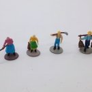 6 Job farm Figures Slightly Larger than HO Scale Sku 127