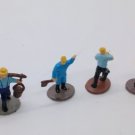 4 field workers Figures Slightly Larger than HO Scale Sku 126