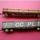 Train Cars N Scale Container & Log Car toys