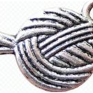 Single Jewelry Charm Silver Alloy Knitting Yarn Needles