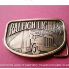 Raleigh Lights belt buckle