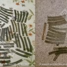 Approx 180 HO Brass Snap Track assorted curve straight