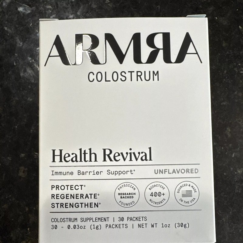 ARMRA Colostrum Superfood Grass-Fed Immune Fitness Brain Benefits