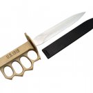 WWI Trench Knife with Metal Boot Sheath