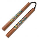 Wooden Dragon Nunchuka