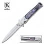 Gang Buster Abalone Handle Pocket Knife