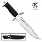 Alabama Slammer Bowie Hunting Knife with Sheath
