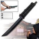 Ninja Tanto Dagger with Blow Tubes & Extra Darts