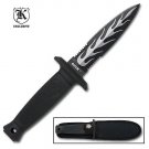 Black Flaming Death Dagger