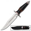 Navajo Warrior Hunting Bowie Knife with Sheath