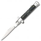 Stiletto Folding Pocket Knife - Skull & Cross Bones