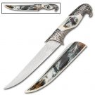 Custom Legend Eagle Bowie Knife with Sheath