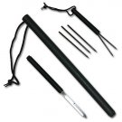 Ultimate Watchman Steel Baton Spear with Dagger & Darts