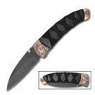 Samurai Warrior Folding Pocket Knife