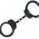 Double Locking Steel Police Handcuffs - Black