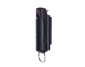 Crime Halter Keychain Red Pepper Spray - 1/2 oz - Hard Case