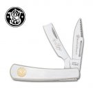 Smith & Wesson 2 Blade Razor Folding Pocket Knife